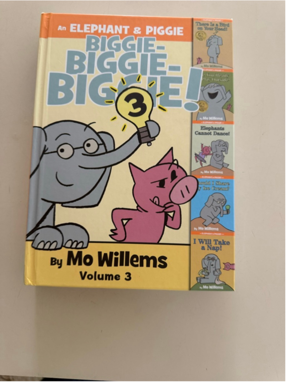 Kids Mo Willems Elephant & Piggie Biggie Volume 3 Book Orange Blue One Size